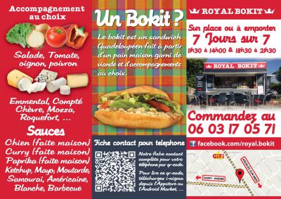 Dépliant face extérieur