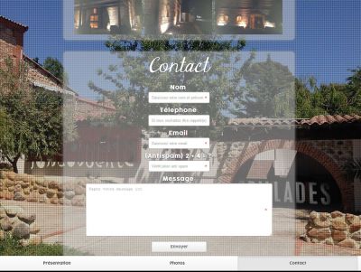 Formulaire de contact